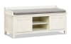 Ivory Storage Bench