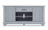 Gray tv stand