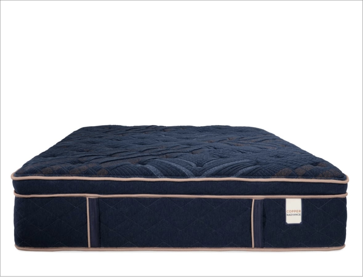 Plush navy mattress