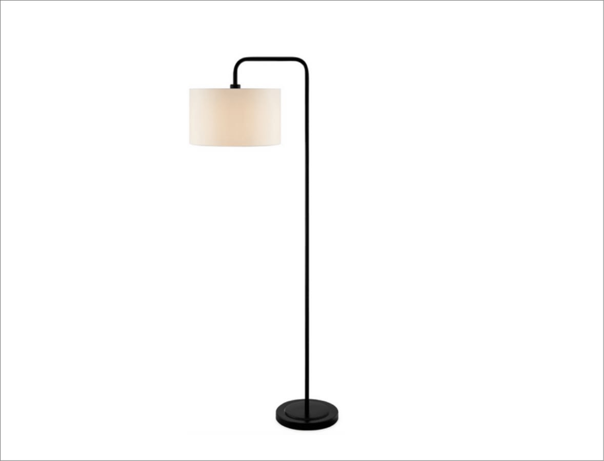 62.5'' Black Floor Lamp