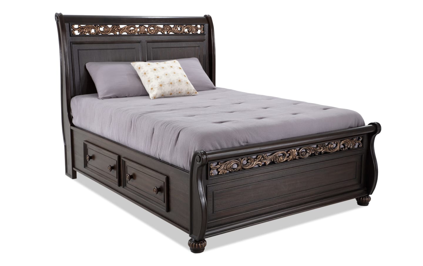 Regency 4 Piece Queen Cherry Storage Platform Bedroom Set Regency 4 Piece Queen Cherry Storage Platform Bedroom Set