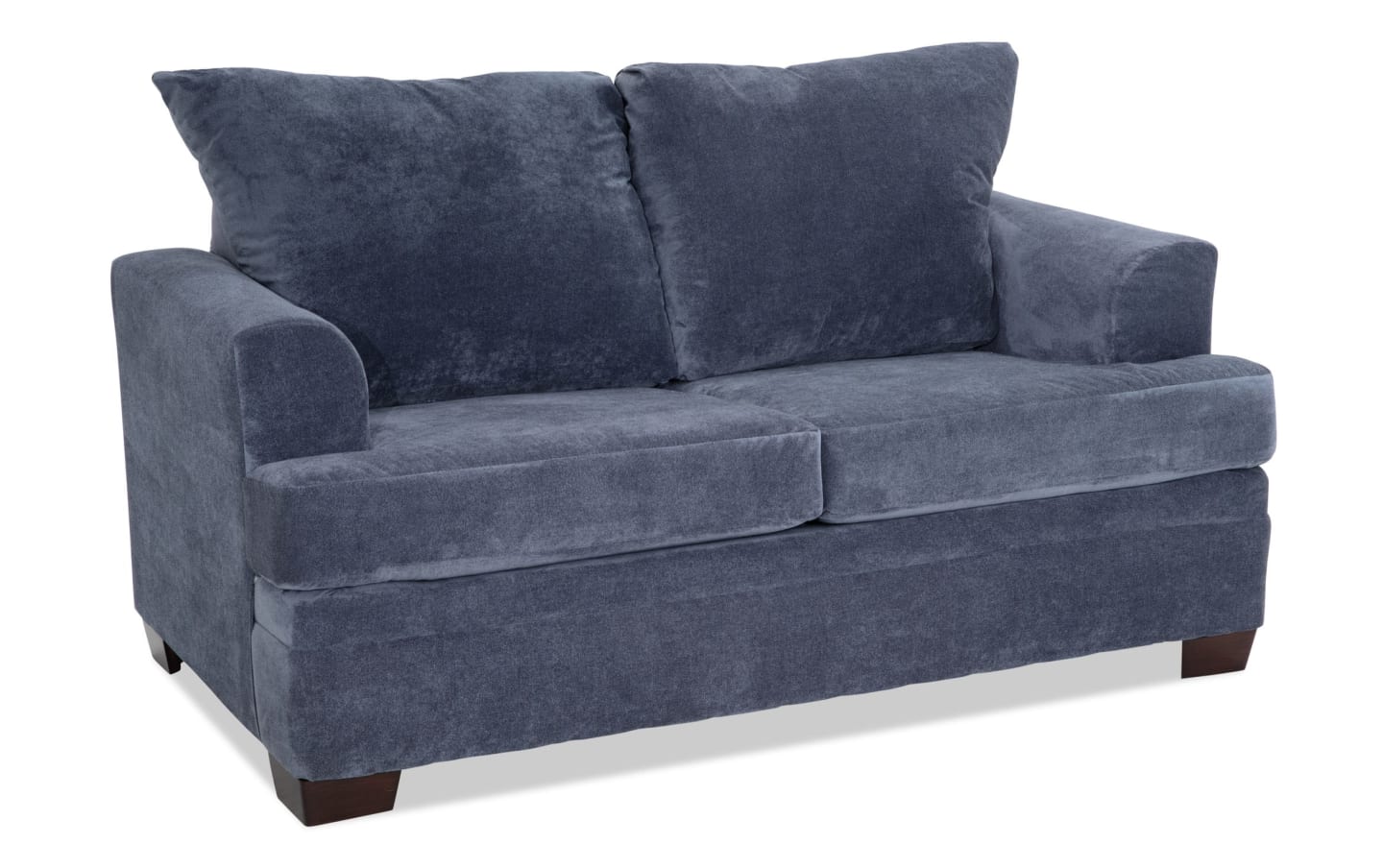 Lucy Navy 67'' Loveseat | Bob's Discount Furniture Lucy Navy 67'' Loveseat | Bob's Discount Furniture