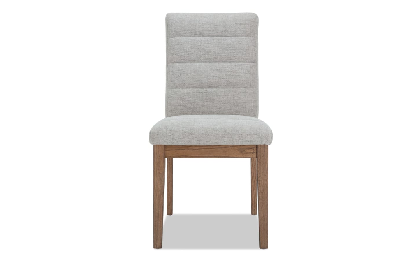 Dakota 7 Piece Natural & White Upholstered Dining Set