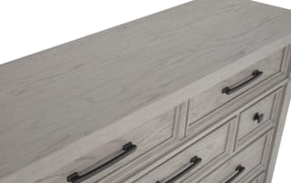 Hudson Gray 9 Drawer Dresser | Bob's Discount Furniture & Mattress Store