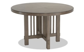 Artisan Gray Round Dining Table | Bob's Discount Furniture & Mattress Store