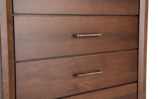 Bettie Brown 5 Drawer Chest | Bob's Discount Furniture & Mattress Store