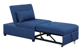 Evolution Blue Futon | Bob's Discount Furniture & Mattress Store