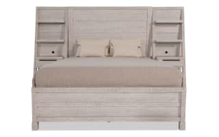 Canyon Queen White Wall Bed | Bob's Discount Furniture & Mattress Store