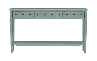 Donna 60'' Blue Storage Console Table | Bob's Discount