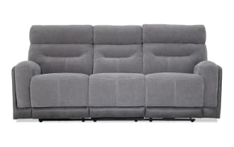 Phantom Gray 86'' Manual Reclining Sofa