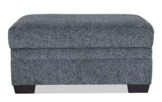 Hannah Gray Storage Ottoman