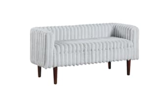 Sofia Gray Storage Bench