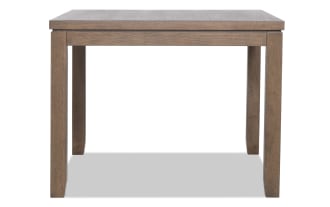 Brookline Brown Square Dining Table