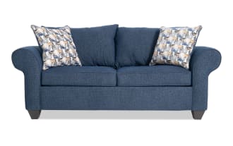 Kylie Navy 82'' Sofa