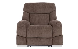 Everest Chocolate Power Recliner with Power Headrest