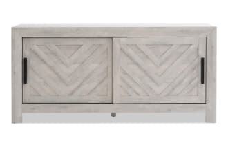 Calvin 55'' White TV Stand