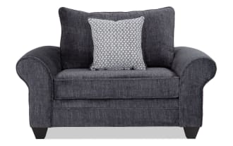 Everly Charcoal Chair