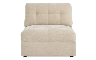 Modular Bob® Beige Armless Chair