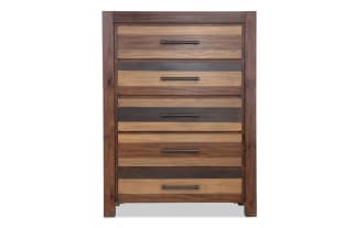 Tahoe Brown 5 Drawer Chest
