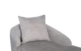 Glamour Gray Chaise
