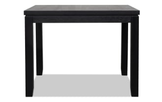 Brookline Black Square Dining Table