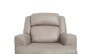 Hercules Beige Massaging Power Lift Recliner