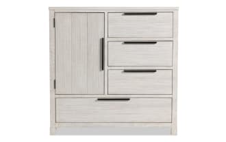 Canyon White 4 Drawer Wardrobe