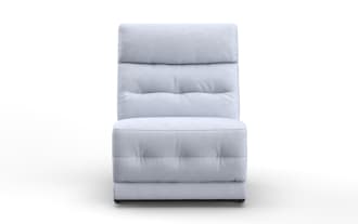 Rumor Gray Armless Chair