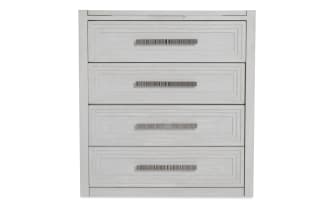 Infinity White 2 Drawer Lift-Top Compact Vanity Set
