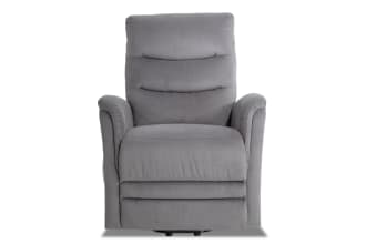 Reign Gray Massaging Power Lift Recliner