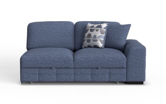 Playground Navy Right Arm Facing Pop-Up Sleeper Lovesat