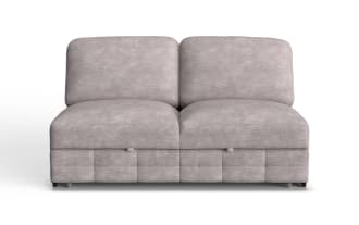 Playground Gray Armless Pop-Up Sleeper Sofa