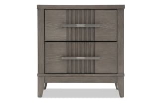 Laguna Dark Brown 2 Drawer Nightstand