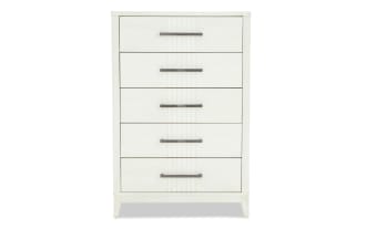 Laguna White 5 Drawer Chest