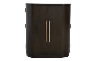 Luxe Brown & Beige Marble Bar