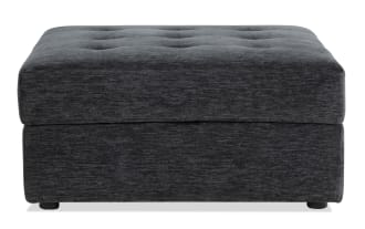 Modular Bob® Charcoal Storage Ottoman