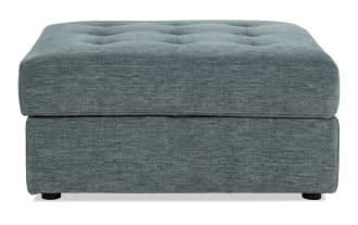 Modular Bob® Spa Blue Storage Ottoman