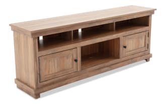 Kona II 60'' Brown Fully Assembled Storage TV Stand