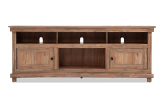 Kona II 60'' Brown Fully Assembled Storage TV Stand