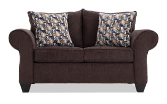 Kylie Chocolate 70'' Loveseat