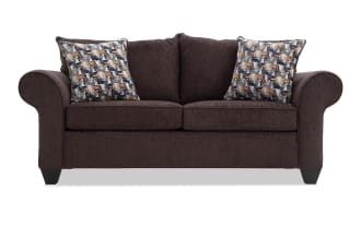 Kylie Chocolate 82'' Sofa