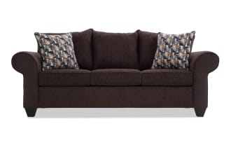 Kylie Chocolate 92'' Sofa