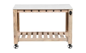 Jocelyn White Bar Cart