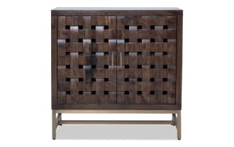 Harvest Brown 2 Door Cabinet