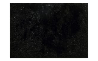 Glitz 5'x7' Black Shag Rug