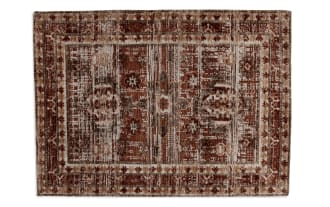 Hazel 8' x 10' Russet Abstract Rug