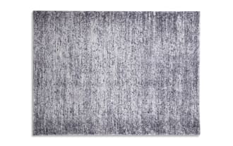 Angora 5' x 7' Gray Abstract Rug