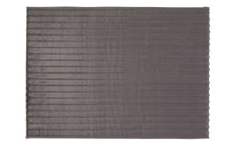 Sofia Channel 5' x 7' Charcoal Solid Rug