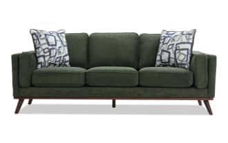 Tribeca Green 90'' Sofa