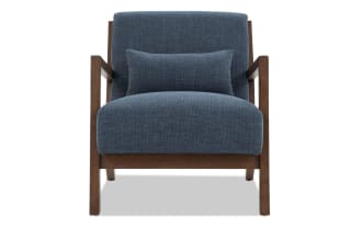 Beckham Blue Accent Chair